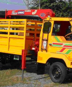 รถกระเช้า 4 ล้อ ติดชุดเครน รุ่น 834