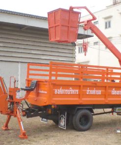 Alternative view of รถกระเช้าเครน 6 ล้อ ติดชุดขุดดิน รุ่น 936