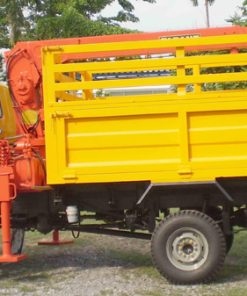 Alternative view of รถเกษตร 4 ล้อดั้มพ์ ติดชุดเครนกระเช้า รุ่น D 834