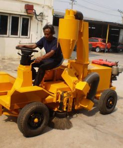 รถกวาดขยะดูดใบไม้
