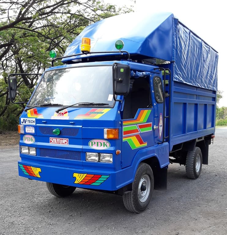 รถเกษตรกรรม (อีแต๋น) 4 ล้อ และ 6 ล้อ แบบกระบะเทท้าย (ดั้มพ์)