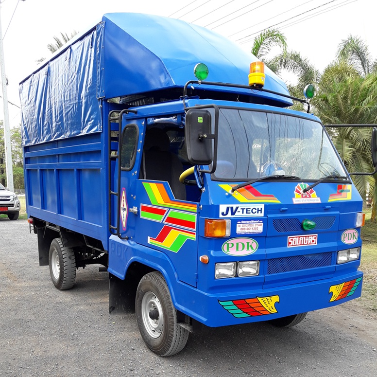 รถเกษตรกรรม (อีแต๋น) 4 ล้อ และ 6 ล้อ แบบกระบะเทท้าย (ดั้มพ์)