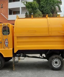 รถเกษตรกรรม (อีแต๋น) บรรทุกขยะ 4 ล้อ แบบกระบะเทท้าย (ดั้มพ์)