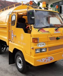 รถเกษตรกรรม (อีแต๋น) บรรทุกขยะ 4 ล้อ แบบกระบะเทท้าย (ดั้มพ์)