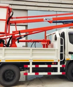 รถยนต์กระบะบรรทุกกระเช้าซ่อมไฟฟ้าชนิด 4 ล้อ รุ่น 824 ระบบไฮดรอลิค