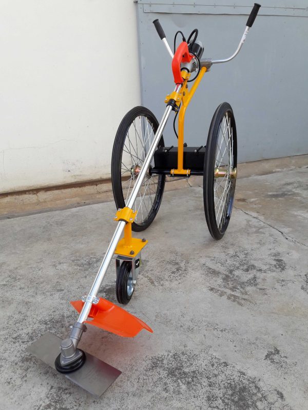 เครื่องตัดหญ้าแบตเตอรี่ไฟฟ้าติดชุดล้อ